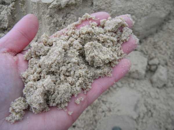 Песок в руке