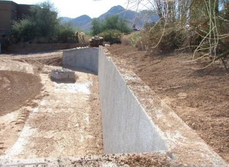 Как залить стену высотой 2 метра бетоном