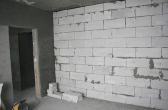 Какие блоки подходят для межкомнатных перегородок, как сделать внутренние стены своими руками